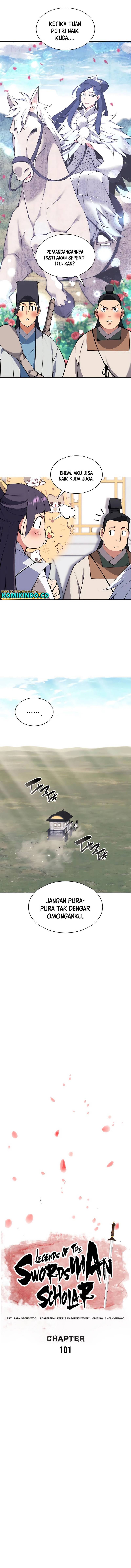 Records of The Swordsman Scholar Chapter 101 Bahasa Indonesia