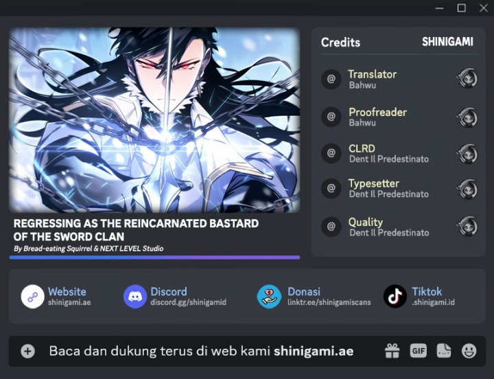 Regressing As The Reincarnated Bastard Of The Sword Clan chapter 39