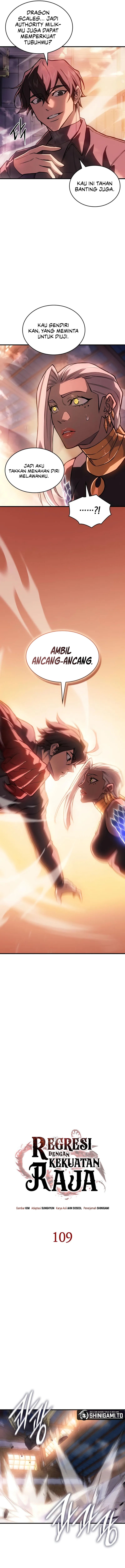 Regressing with the Kings Power Chapter 109 Bahasa Indonesia