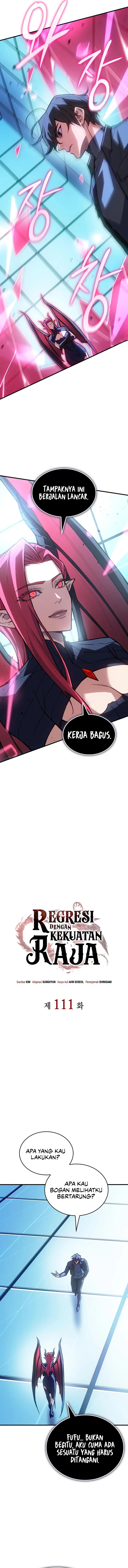 Regressing with the Kings Power Chapter 111 Bahasa Indonesia