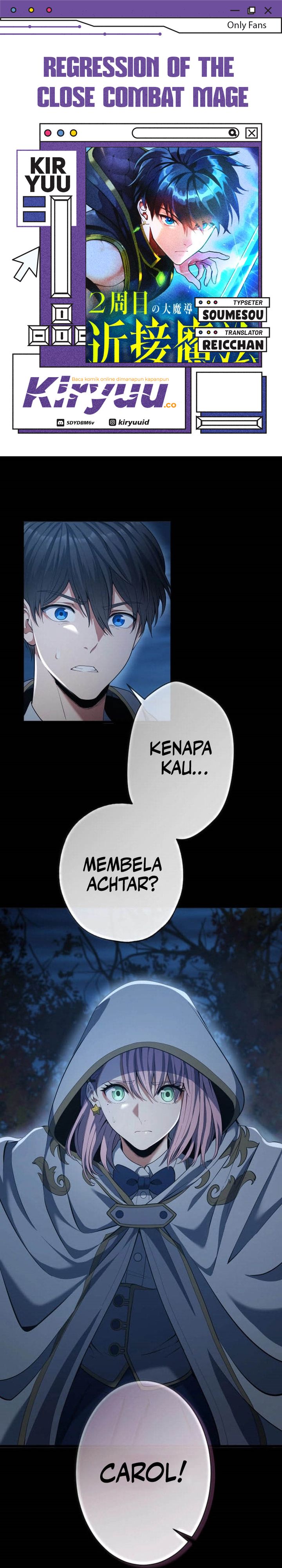 Regression of the Close Combat Mage chapter 54