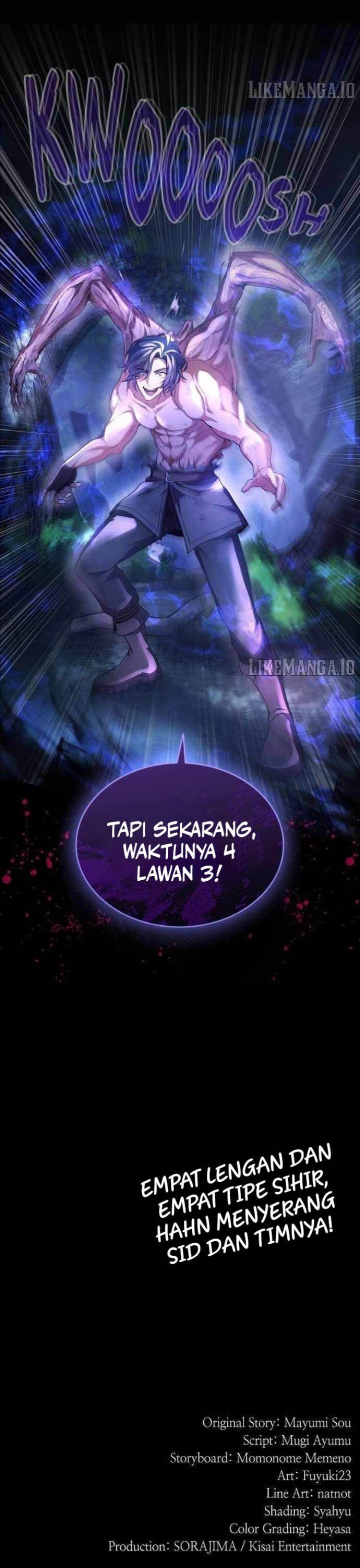 Regression of the Close Combat Mage Chapter 68 Bahasa Indonesia