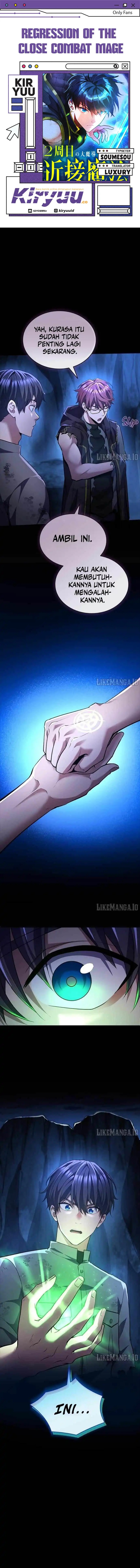 Regression of the Close Combat Mage chapter 72