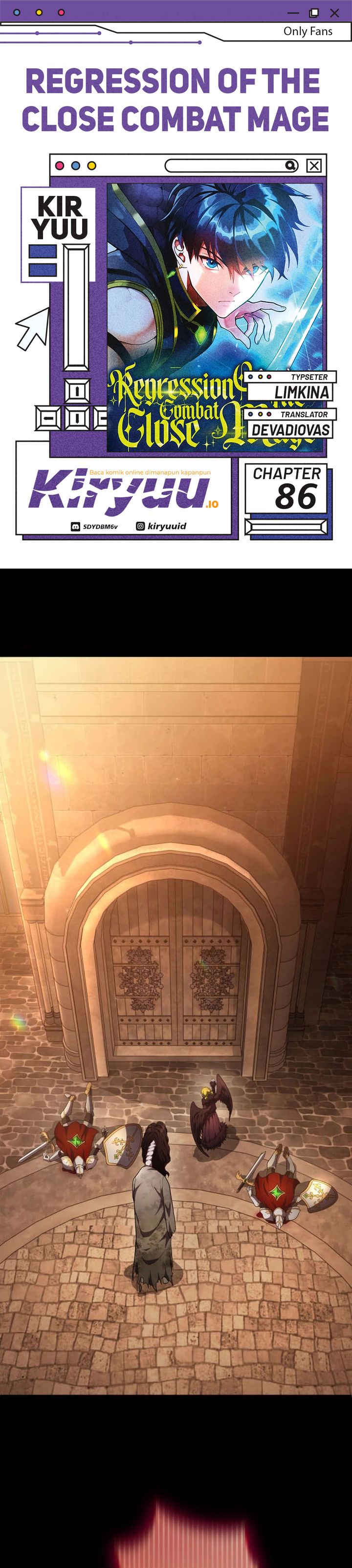 Regression of the Close Combat Mage Chapter 86 Bahasa Indonesia