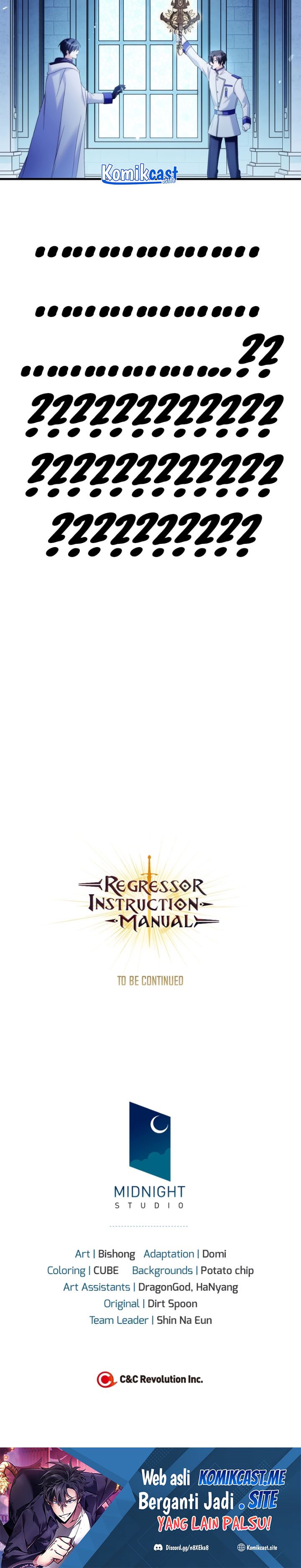 Regressor Instruction Manual chapter 59