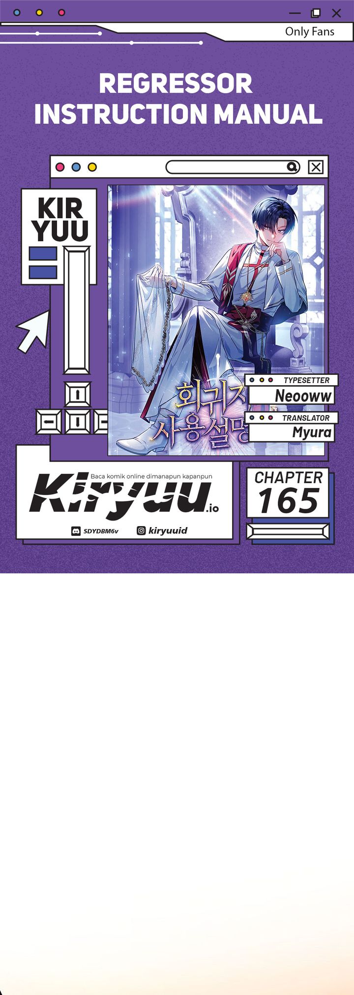 Regressor Instruction Manual Chapter 165 Bahasa Indonesia