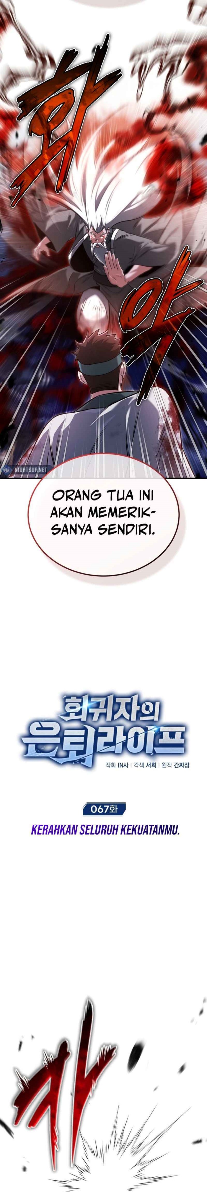 Regressor’s Life After Retirement Chapter 67 Bahasa Indonesia