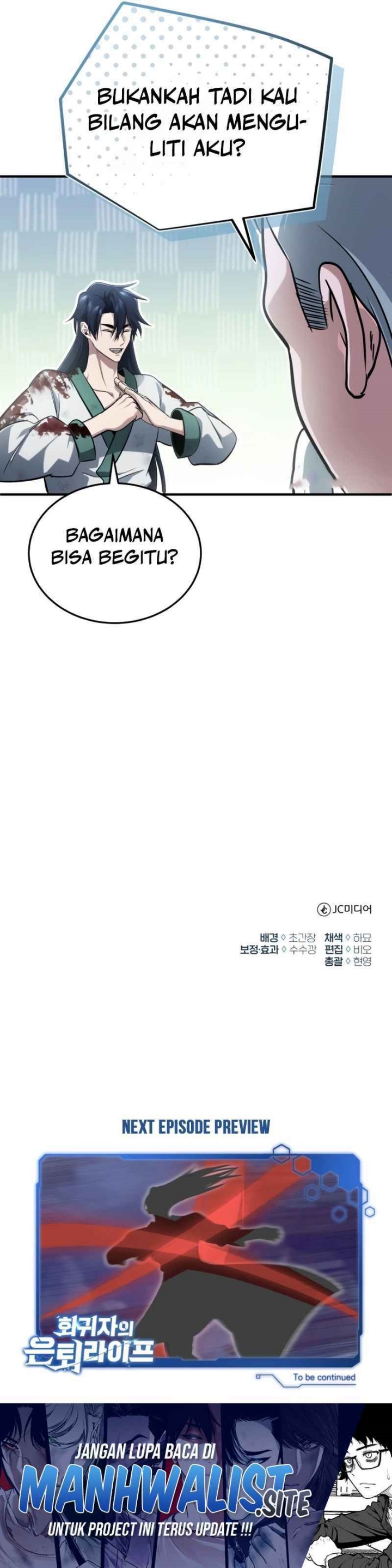 Regressor’s Life After Retirement Chapter 67 Bahasa Indonesia