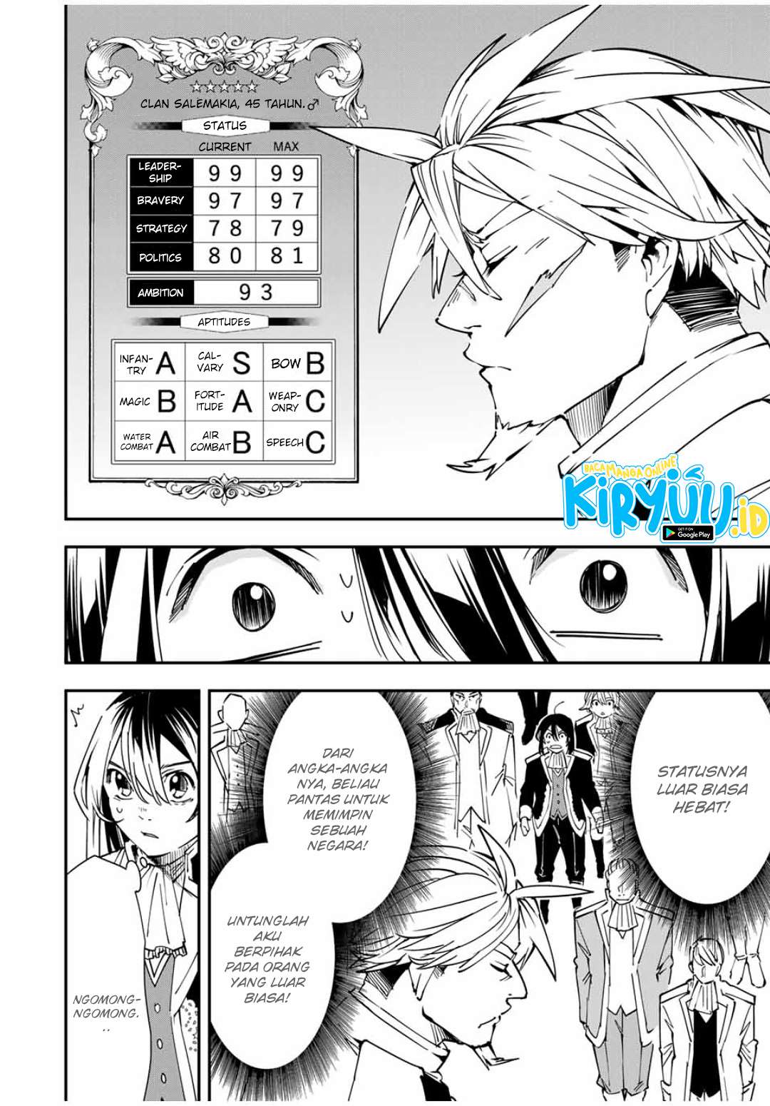 Reincarnated as an Aristocrat with an Appraisal Skill Chapter 39 Bahasa Indonesia