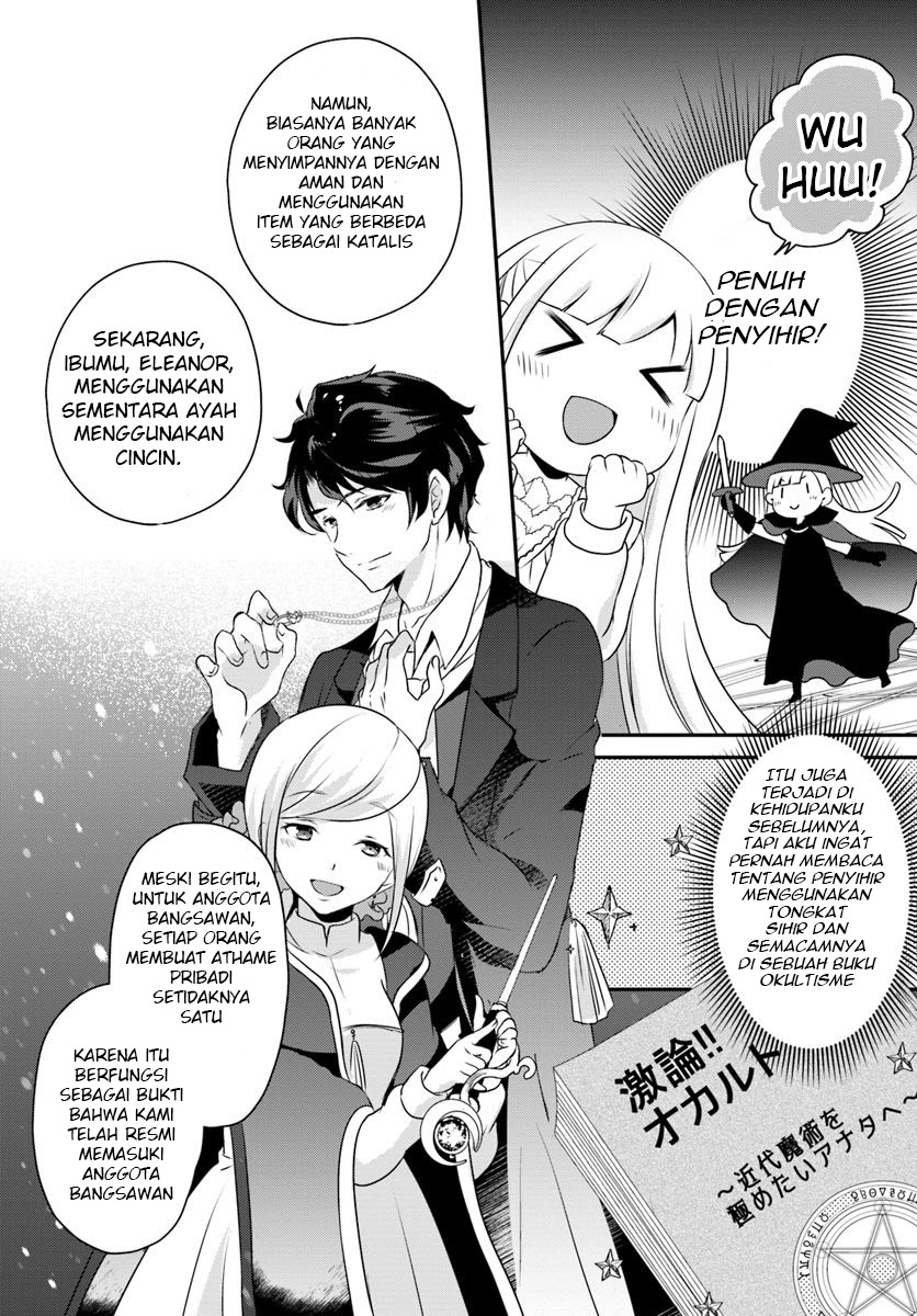 Reincarnated into an Otome Game? Nah, I’m Too Busy Mastering Magic! Chapter 04.1 Bahasa Indonesia