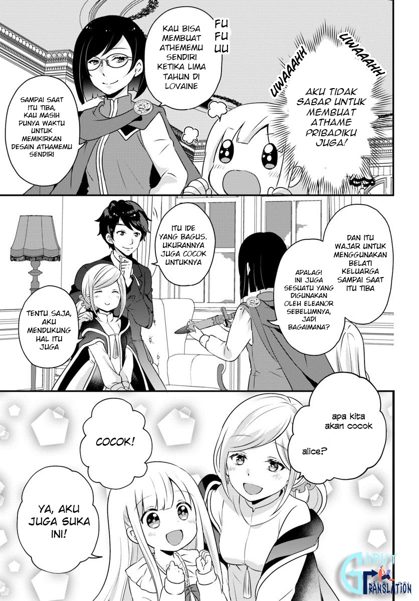 Reincarnated into an Otome Game? Nah, I’m Too Busy Mastering Magic! Chapter 04.1 Bahasa Indonesia