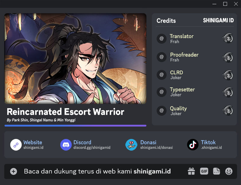 Reincarnated Escort Warrior Chapter 39 Bahasa Indonesia