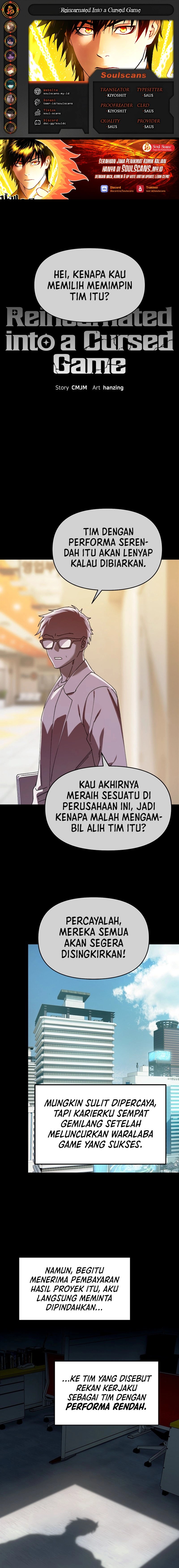 Reincarnated In a Cursed Game chapter 21