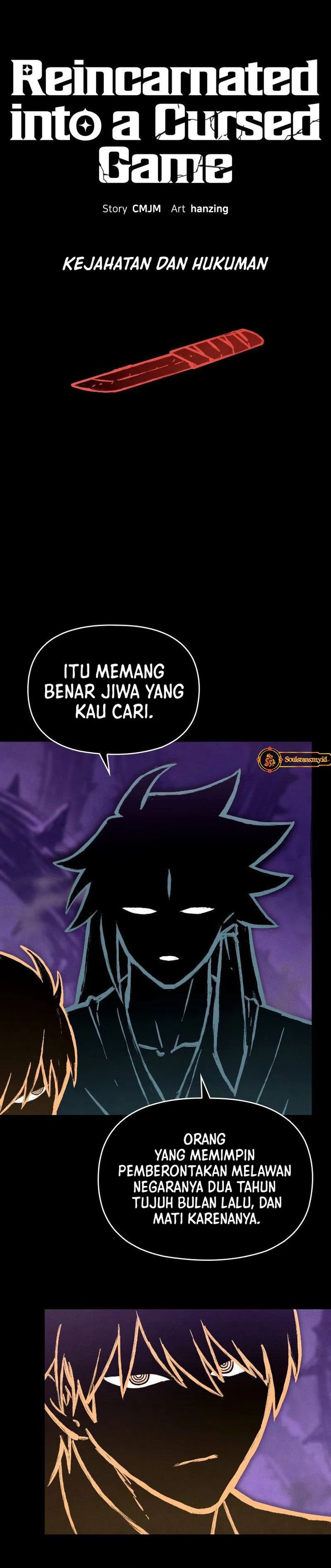 Reincarnated In a Cursed Game Chapter 40 Bahasa Indonesia