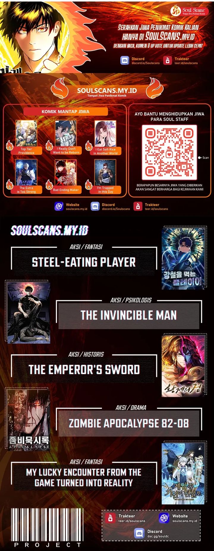 Reincarnated In a Cursed Game Chapter 40 Bahasa Indonesia