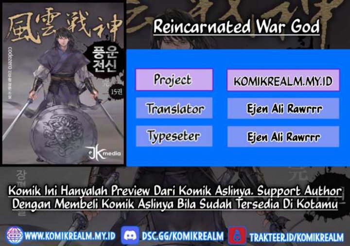 Reincarnated War God Chapter 86 Bahasa Indonesia