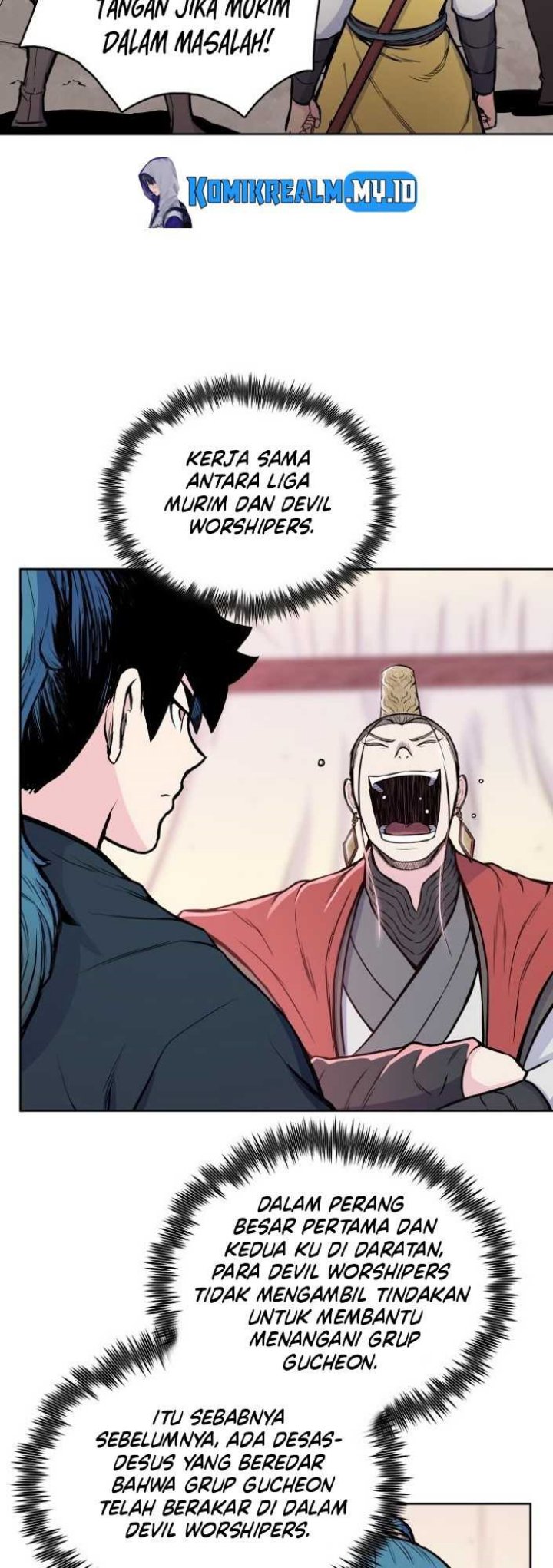 Reincarnated War God Chapter 99 Bahasa Indonesia