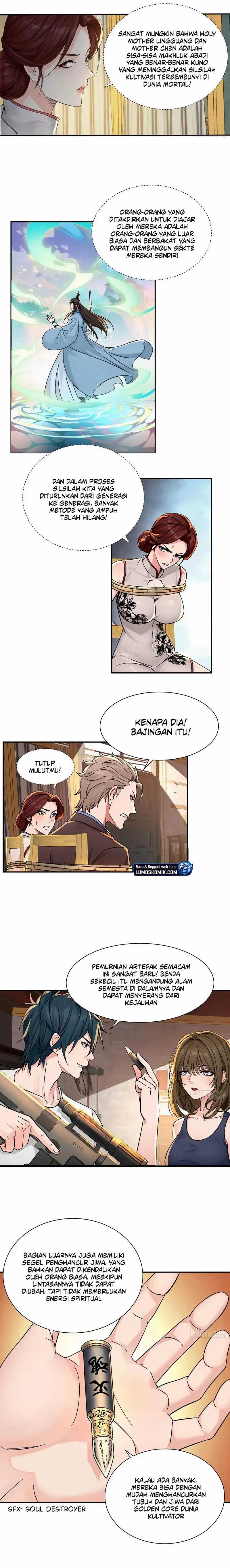 Reincarnated as a Scumbag I Use My Wife and Daughter to Prove Immortality Chapter 28 Bahasa Indonesia