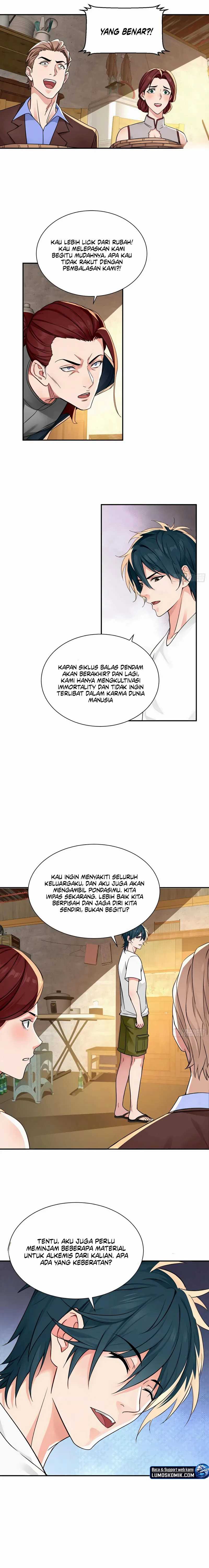Reincarnated as a Scumbag I Use My Wife and Daughter to Prove Immortality Chapter 28 Bahasa Indonesia