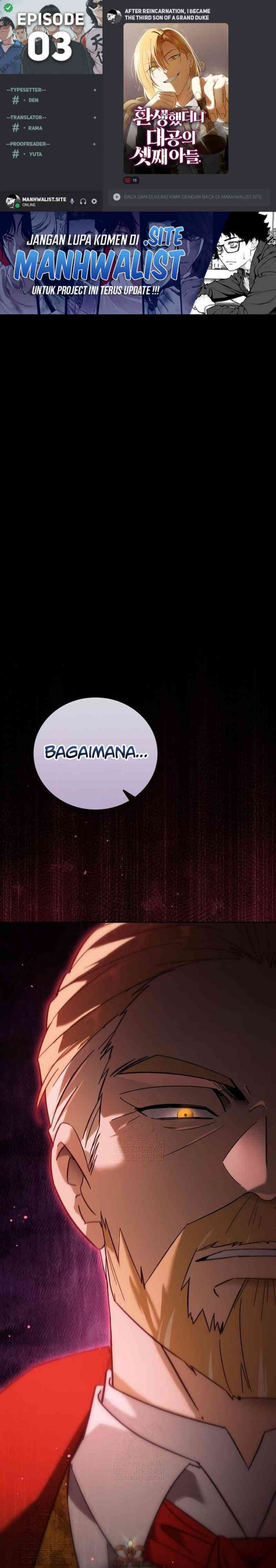 Reincarnated as the Archduke’s Son (A Mercenary’s Rebirth Among Nobles) Chapter 03 Bahasa Indonesia