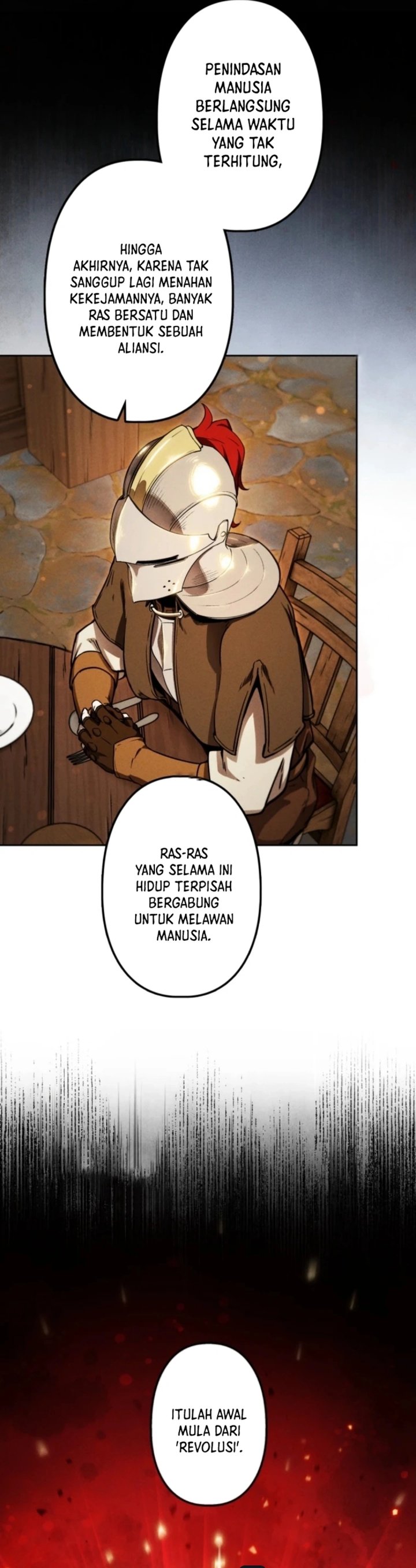 Reincarnated as the Strongest Monster Eater: Revenge on the Tyrant Dragon Chapter 11 Bahasa Indonesia