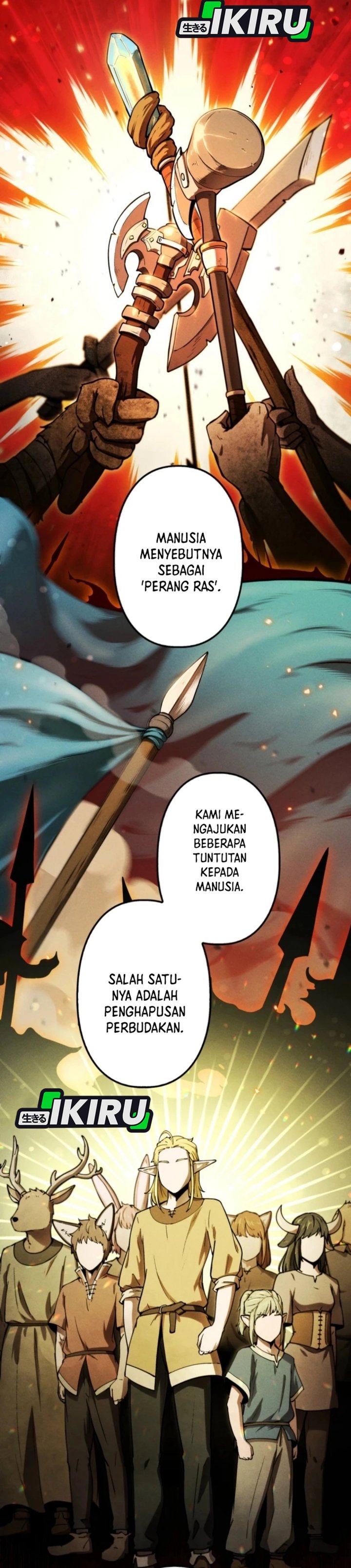 Reincarnated as the Strongest Monster Eater: Revenge on the Tyrant Dragon Chapter 11 Bahasa Indonesia