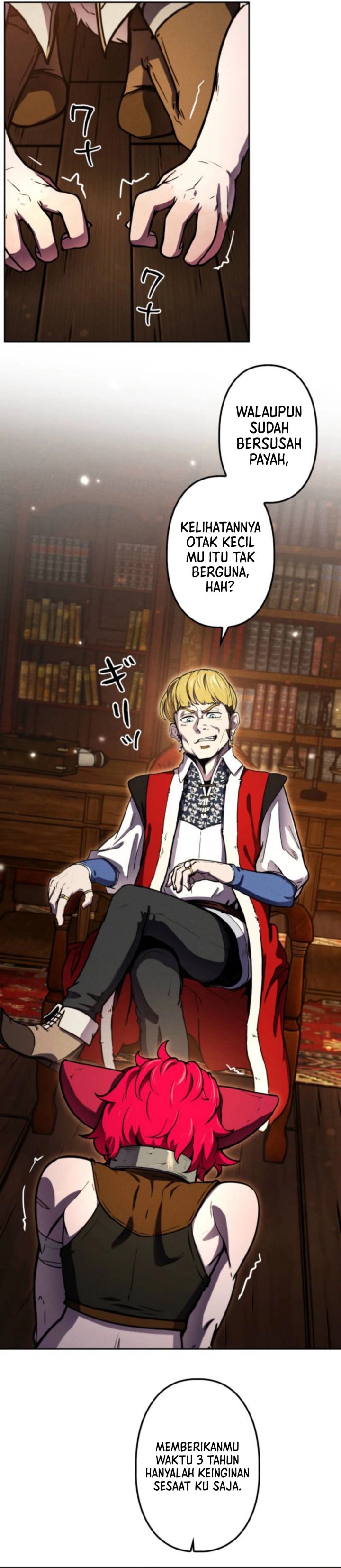 Reincarnated as the Strongest Monster Eater: Revenge on the Tyrant Dragon Chapter 13 Bahasa Indonesia