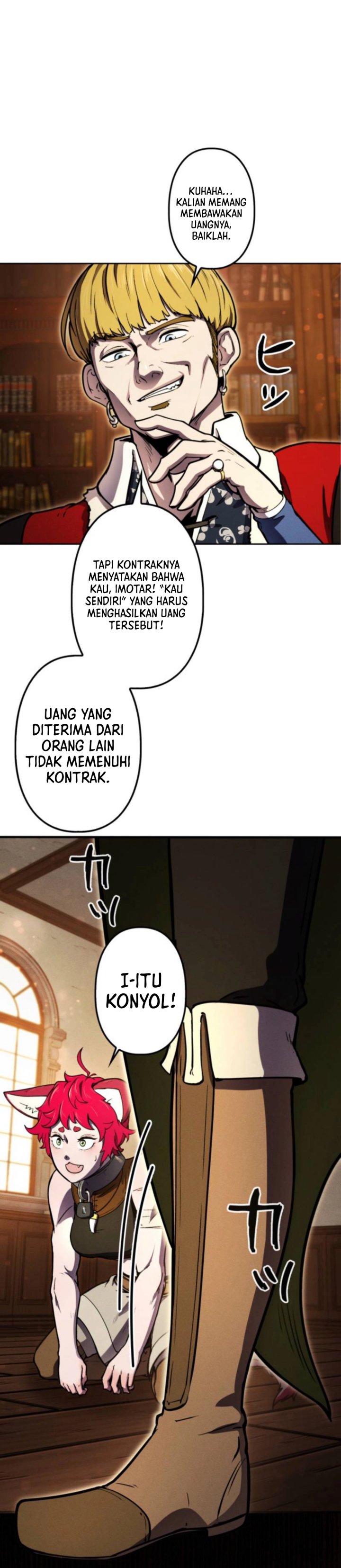 Reincarnated as the Strongest Monster Eater: Revenge on the Tyrant Dragon Chapter 13 Bahasa Indonesia