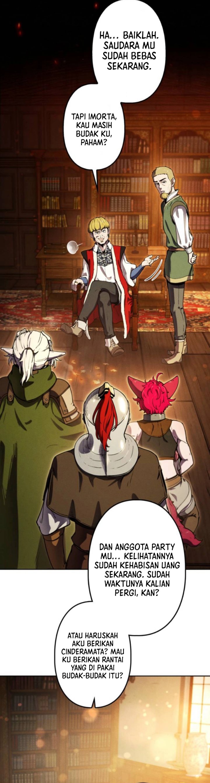 Reincarnated as the Strongest Monster Eater: Revenge on the Tyrant Dragon Chapter 13 Bahasa Indonesia