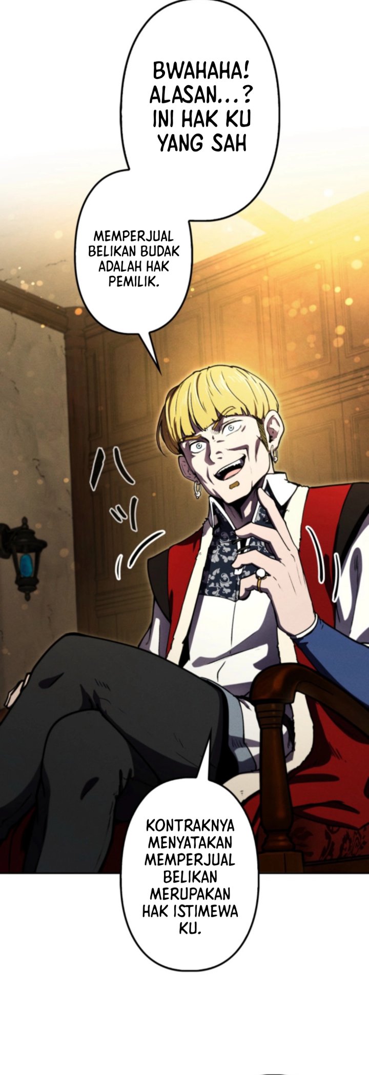 Reincarnated as the Strongest Monster Eater: Revenge on the Tyrant Dragon Chapter 14 Bahasa Indonesia