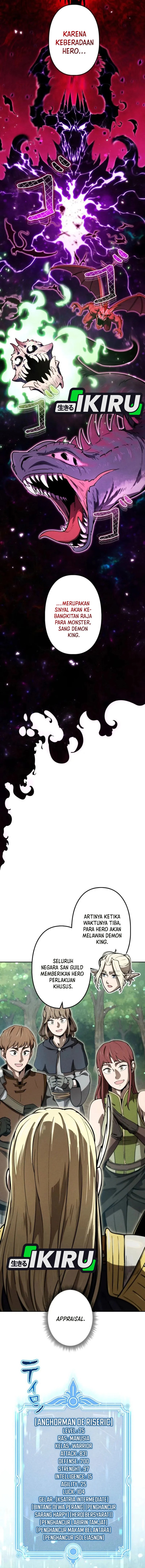 Reincarnated as the Strongest Monster Eater: Revenge on the Tyrant Dragon Chapter 17 Bahasa Indonesia