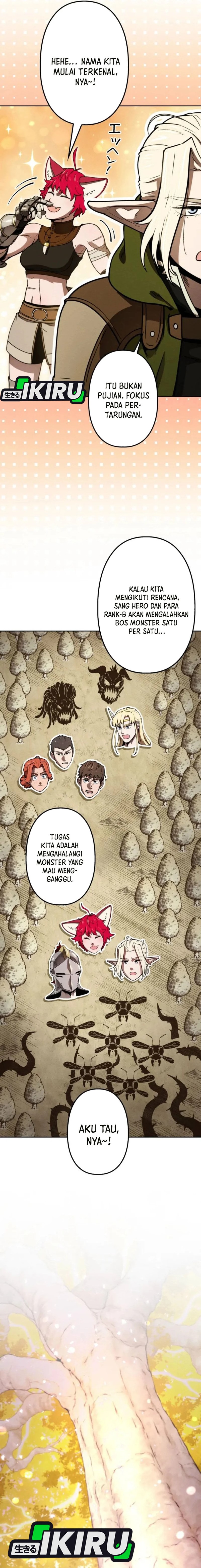 Reincarnated as the Strongest Monster Eater: Revenge on the Tyrant Dragon Chapter 17 Bahasa Indonesia