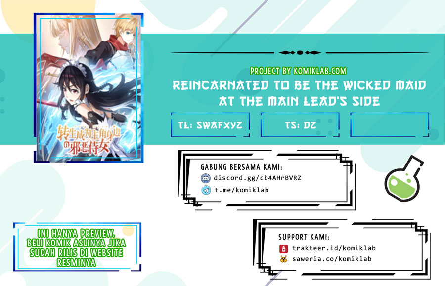 Reincarnated to Be the Wicked Maid at the Main Lead’s Side chapter 4
