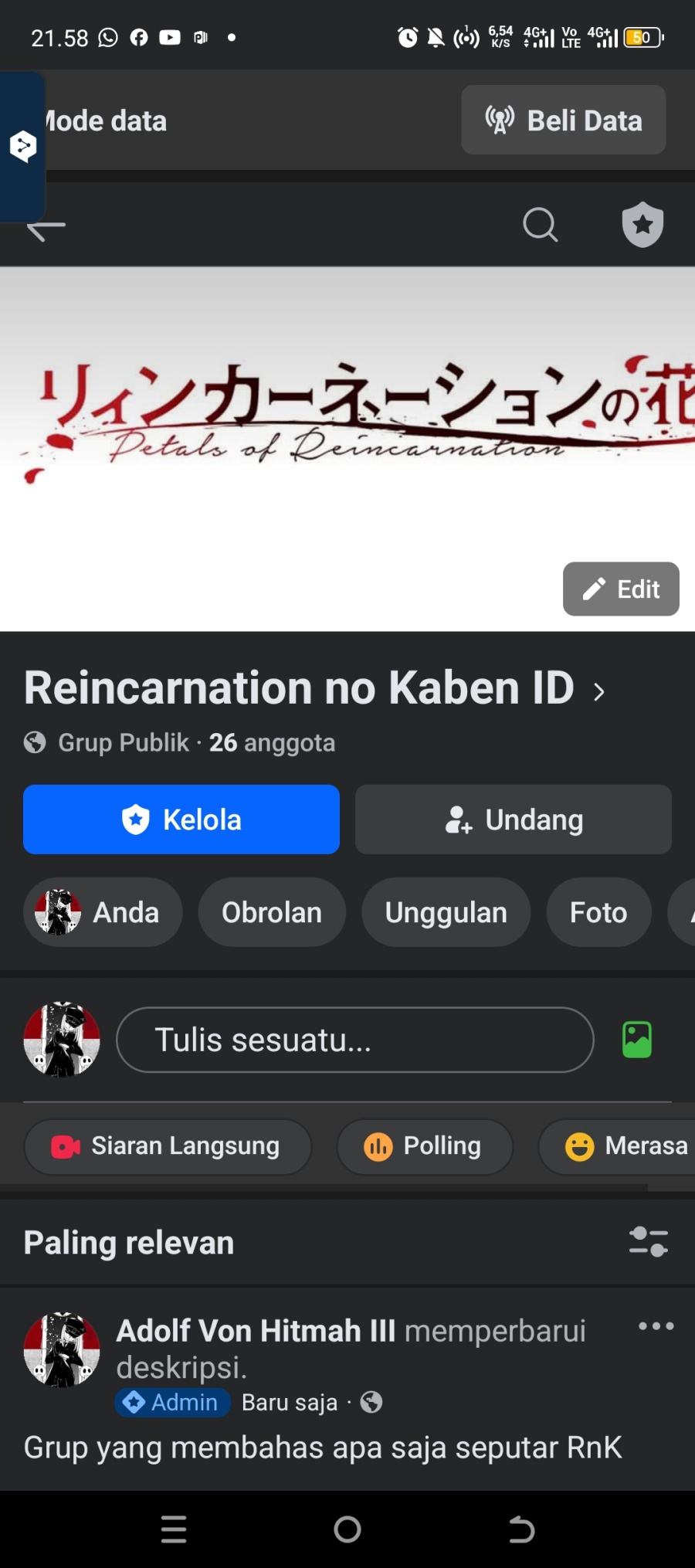 Dilarang COPAS - situs resmi www.mangacanblog.com - Komik reincarnation no kaben 061 - chapter 61 62 Indonesia reincarnation no kaben 061 - chapter 61 Terbaru 26|Baca Manga Komik Indonesia|Mangacan