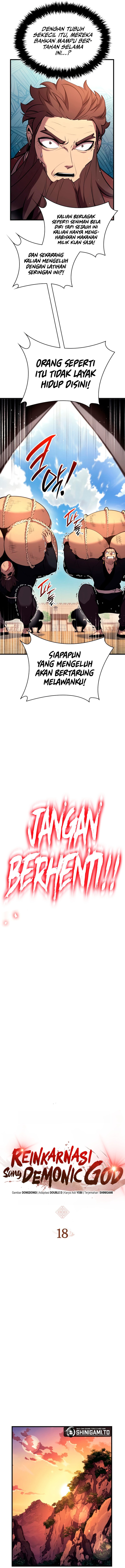Reincarnation Of The Demonic God Chapter 18 Bahasa Indonesia