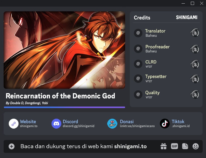 Reincarnation Of The Demonic God Chapter 20 Bahasa Indonesia