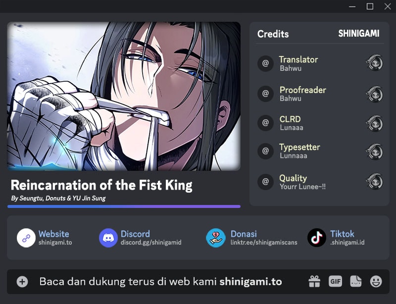 Reincarnation Of The Fist King chapter 16