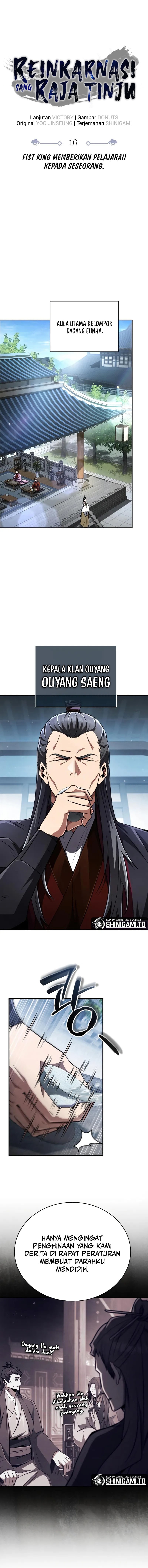 Reincarnation Of The Fist King chapter 16