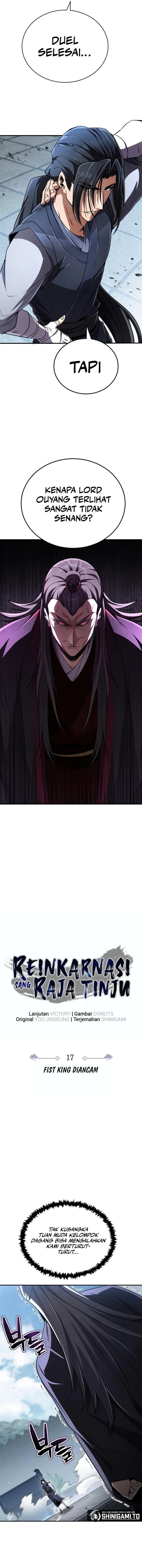 Reincarnation Of The Fist King Chapter 17 Bahasa Indonesia