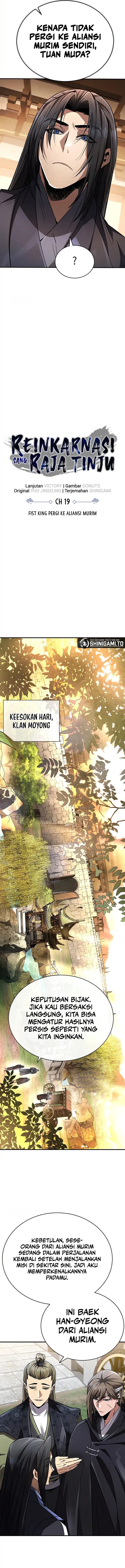 Reincarnation Of The Fist King Chapter 19 Bahasa Indonesia
