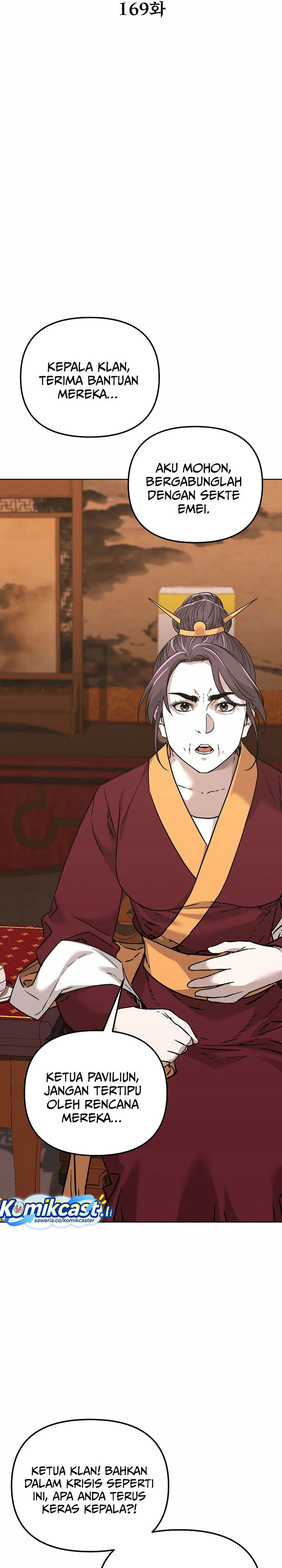 Reincarnation of the Murim Clan’s Former Ranker Chapter 169 Bahasa Indonesia