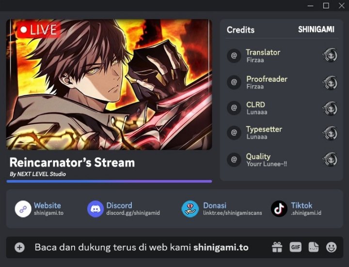 Reincarnator’s Stream chapter 14