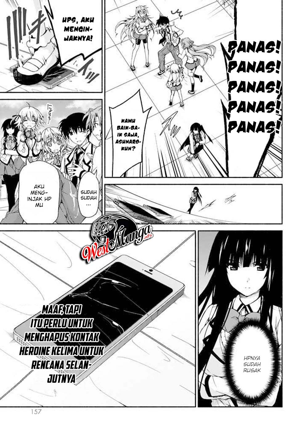 Renai Harem Game Shuuryou no Oshirase ga Kuru Koro ni Chapter 04 Bahasa Indonesia