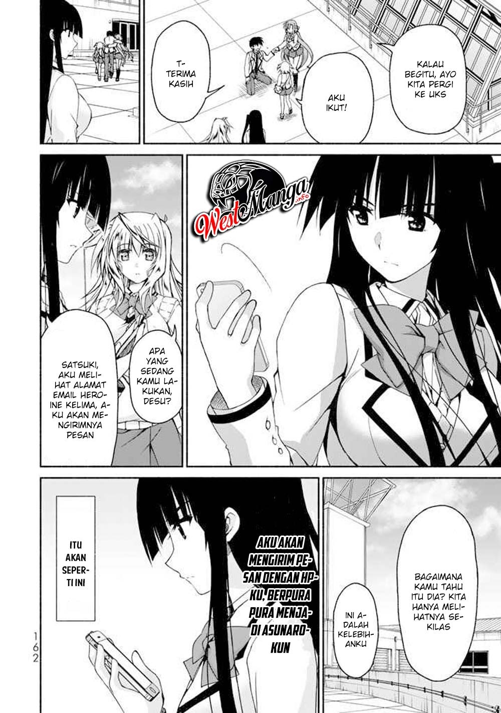 Renai Harem Game Shuuryou no Oshirase ga Kuru Koro ni Chapter 04 Bahasa Indonesia