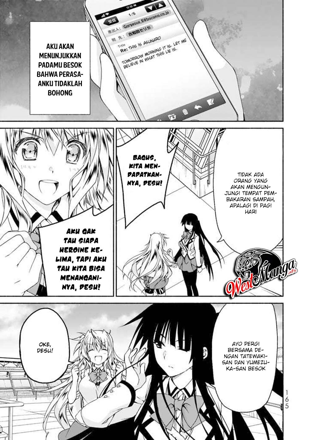 Renai Harem Game Shuuryou no Oshirase ga Kuru Koro ni Chapter 04 Bahasa Indonesia