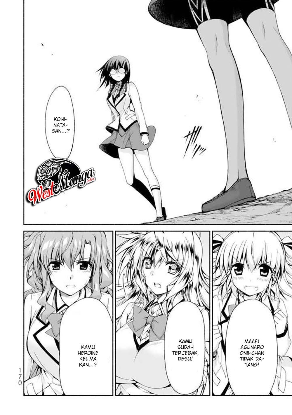 Renai Harem Game Shuuryou no Oshirase ga Kuru Koro ni Chapter 04 Bahasa Indonesia