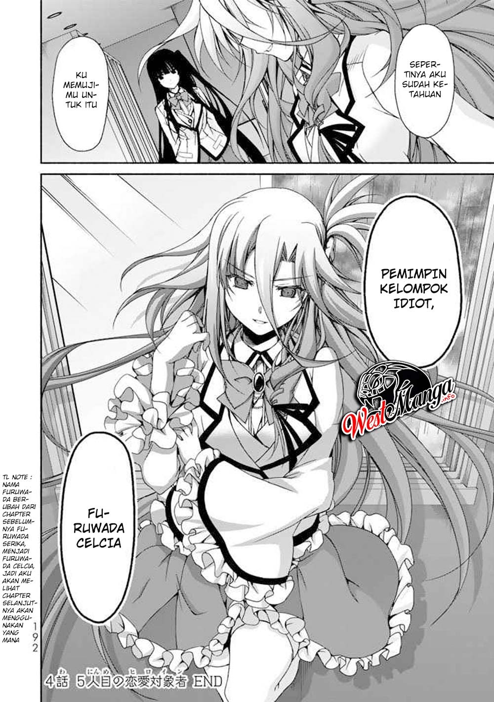 Renai Harem Game Shuuryou no Oshirase ga Kuru Koro ni Chapter 04 Bahasa Indonesia