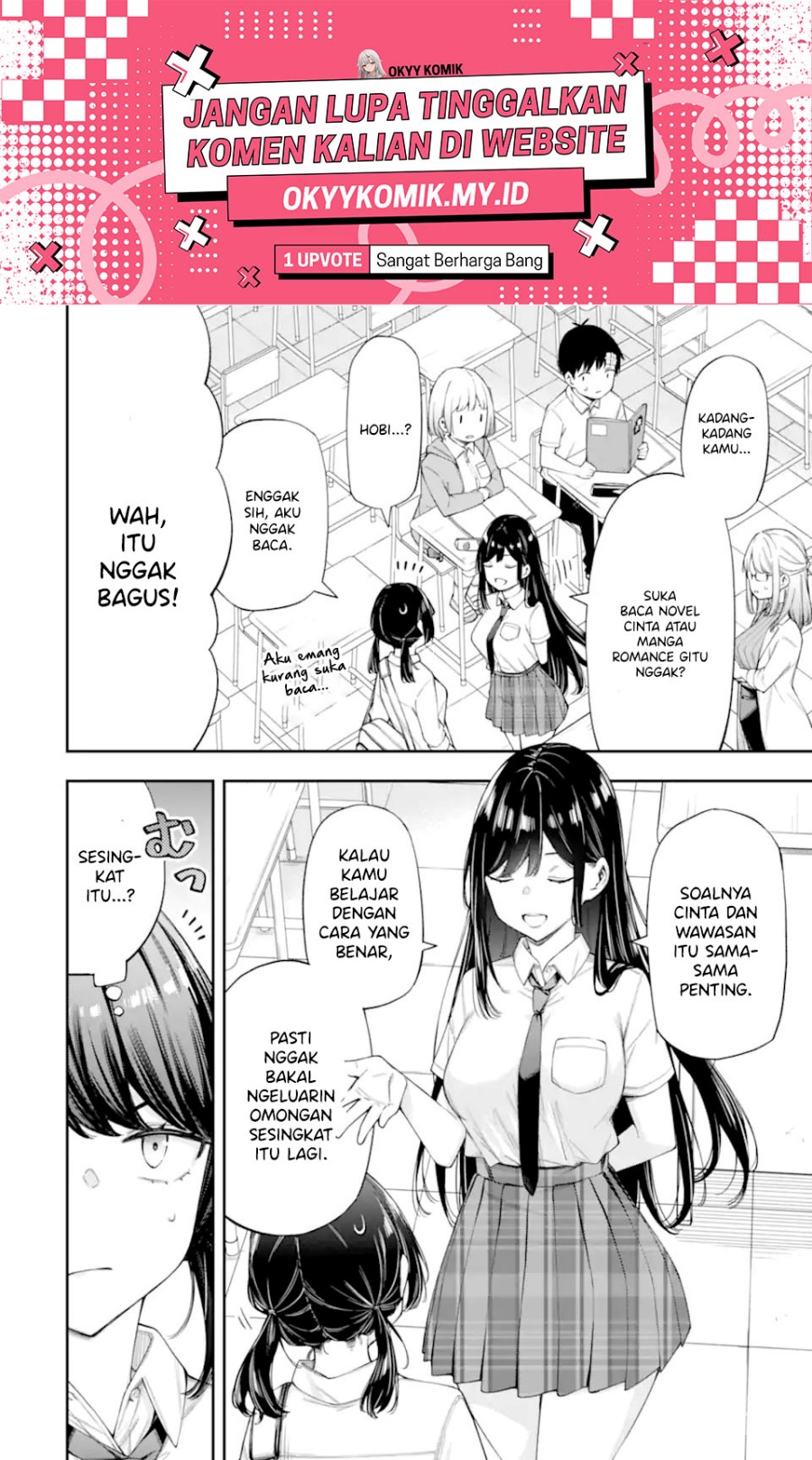Renai no Jugyou Chapter 08.2 Bahasa Indonesia