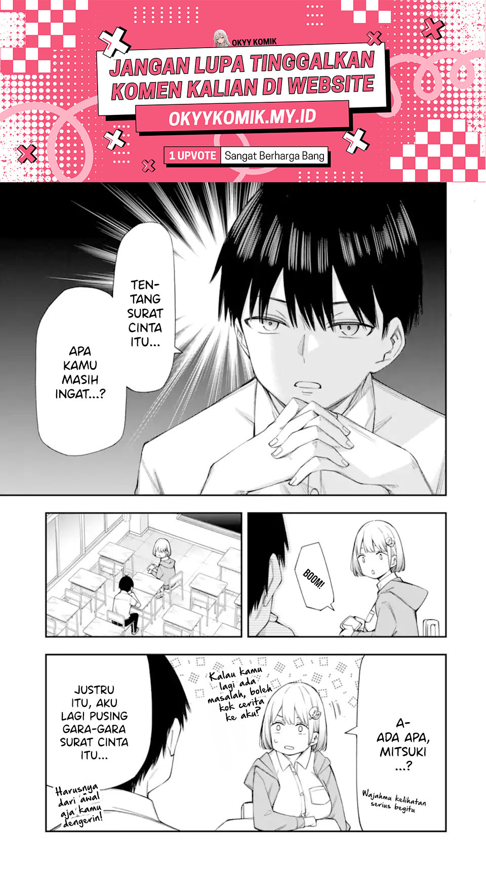Renai no Jugyou Chapter 12.1 Bahasa Indonesia