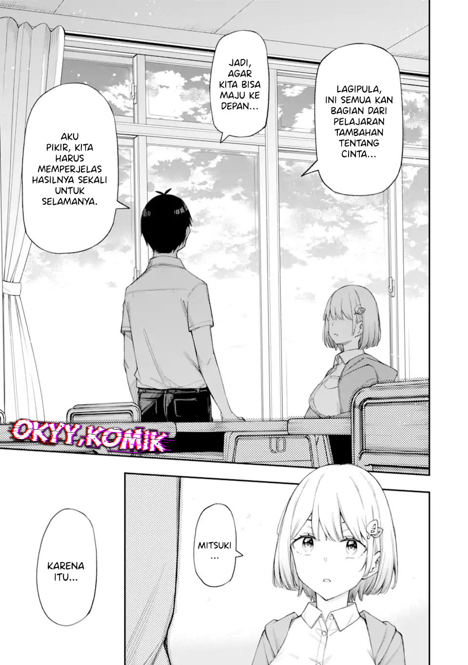 Renai no Jugyou Chapter 12.1 Bahasa Indonesia
